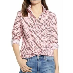 Grayson The Hero Claire Button Shirt Womens Size XS (01) Floral Oversized Top